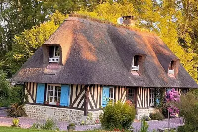 Image de Chaumière typique et sa dépendance proche Honfleur et Deauville