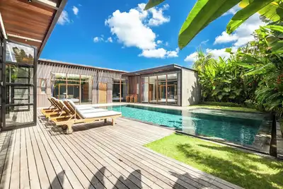Image de New 5br Villa, Enclosed Lounge, Canggu Oasis