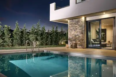 Errikos Family Villa - 2 Bedroom Villa in a serene environment & private pool