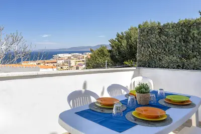 Image de Appartement de vacances \"Sole e Mare 2\" avec vue sur la mer, terrasse et Wi-Fi