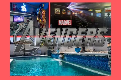 Image de Avengers Campus: 🌊🎥🍿🕹Heated Pool, Theater, Arcade+