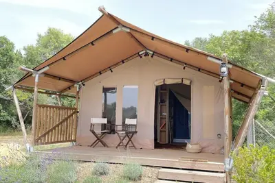 Image de Unité-de Luxe-Salle de bain privée séparée- Tenda Lusso Bagno Comet