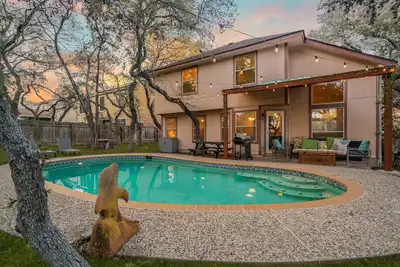 Image de 3b Villa, Pool, Bbq, Firepit, Mini Golf, Yard Games, Gym, Family & Pet Friendly