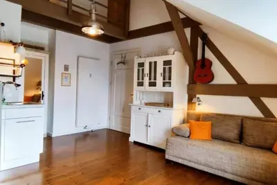 Image de LoggiaHaus am Schloss, Apartment Karlsson, 1 room maisonette, loggia with panoramic view