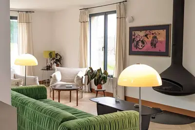 Image de Maison familiale avec jardin, vue sur les bords de Rance