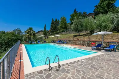 Image de Bel appartement pour 6 personnes avec Wifi, piscine, Tv, patio, vue panoramique et parking