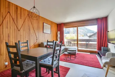 Image de Studio cosy au centre de Morzine - balcon sud, proche remontées mécaniques - 4 pers