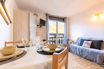 Superbe Studio Pieds de pistes de ski