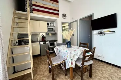 Image de Appartement deux pièces mezzanine - 4 couchages - St Cyprien plage