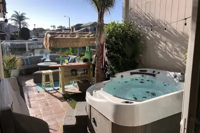 Maui living at Channel Islands, Oxnard Ca with beautiful waterfall spa