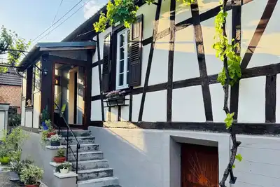 Image de Joli maison alsacienne avec jardin, 2 chambres. \nAnimaux de compagnie acceptés
