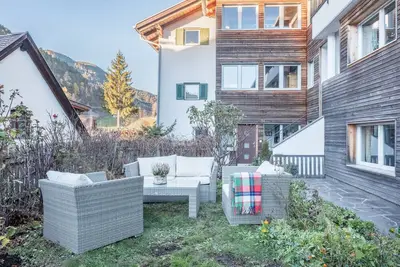 Image de Appartement \"Vorderschöneck 2\" avec vue sur les montagnes, jardin partagé et Wi-Fi.