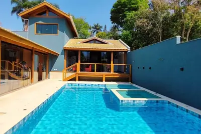 Image de House with heated pool in condominium overlooking Pedra Grande
