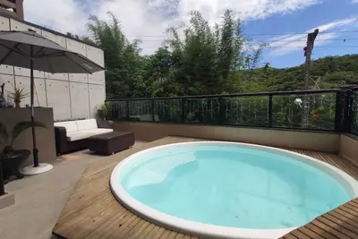 Image de Beautiful House in Balneário Camboriú with the comfort you are looking for on vacation.