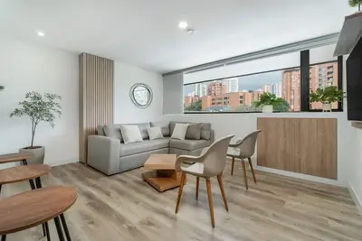 Image de Go Living 403 · Stylish Apt in El Poblado with Ac, Gym and Co-work