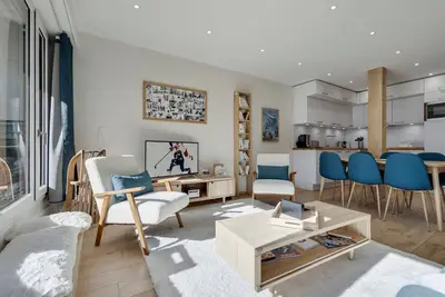Image de Appartement rénové 2 ch. avec wifi, proche pistes