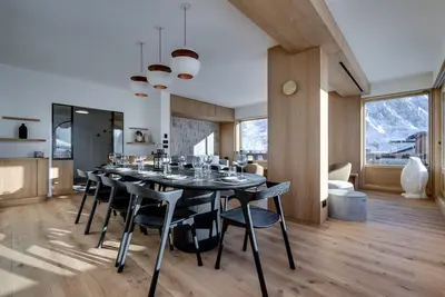 Image de Appartement rénové, lumineux avec terrasse, à deux pas des pistes à Tignes le Lac