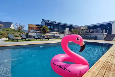 Image de Proche Mer - Gîte Keremma 6 personnes - piscine et spa privatif