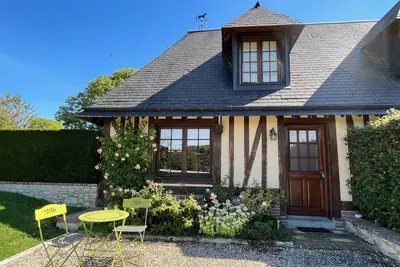 Image de Gîte Marguerite - \"Pétale\", vue à 360°, 5mn du Cerza, 30mn de Deauville