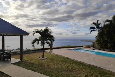 Image de villa avec vue mer exceptionnelle