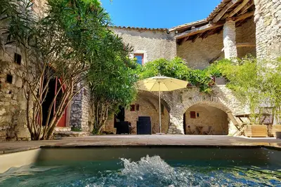 Image de Mas de Coulet : Chambre d'hôtes le Foyer (1 à 4 personnes)