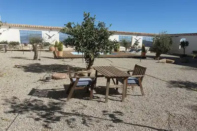 Image de Dublin, one of four tourist apartments with pool, in the forest.