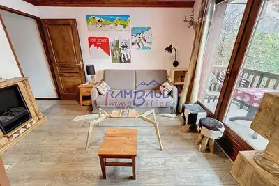 Image de 3 pièces - 6 couchages Plein Sud - Pieds de pistes