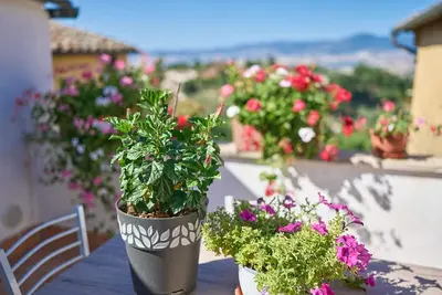 Image de Nice house located in the historic center of Celle sul Rigo, a small village in the Val di Chiana on