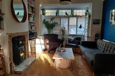 Image de Stylish East London Home with a Wood Burner+Garden