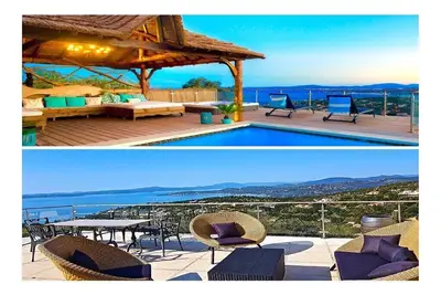 Image de Villa 5*. Superbe vue mer. Piscine chauffée. Jacuzzi