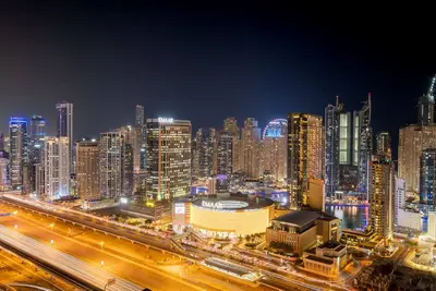 Image de Located right in the heart of Dubai is this glamorous studio apt, stunning views