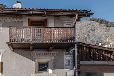 Image de Appartement de vacances S-chanf pour 1 - 5 personnes avec 3 chambres Ă coucher - Ferme