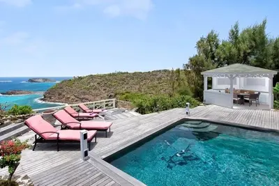 Image de St Barth Villa in Pte Milou 4 Bedrooms Sea view