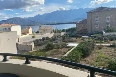 Image de Beau T2 vue mer dans résidence standing