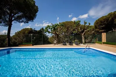 Image de Wonderful house with large pool and forest