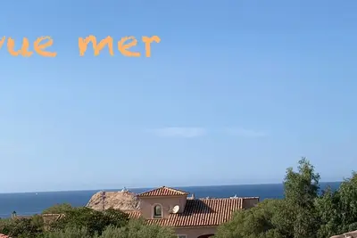 Image de Dans Maison Vue Mer T3/4pers. \nTERRASSE   Clim \nÀ 800m A Pied D’Ile  Rousse