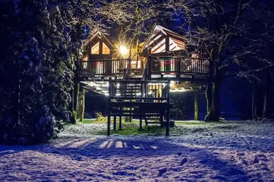 Image de Tree Room Schoolhouse Suite!