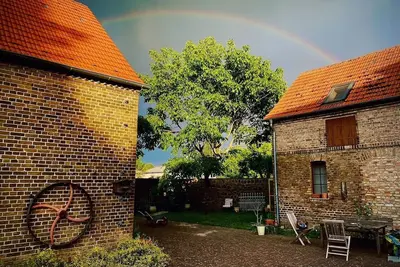 Image de Ferienhof Schmetterlingsgarten - Holiday apartment 1 \"former stable\" with garden