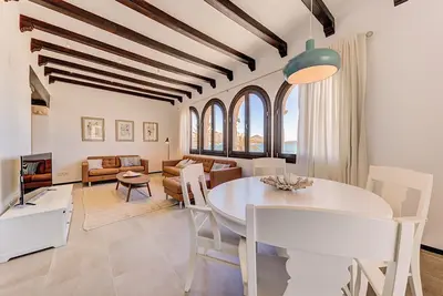 Stunning Waterfront Villa Can Silver  Unique Puerto Pollensa villa  Newly converted Stylish House