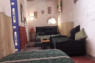 Image de Riad berbére centenaire traditionnel chez Iza et ludo.