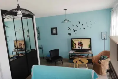 Image de Villa d'Alma  neuve et climatisée avec garage privé, située à 200 m de la plage