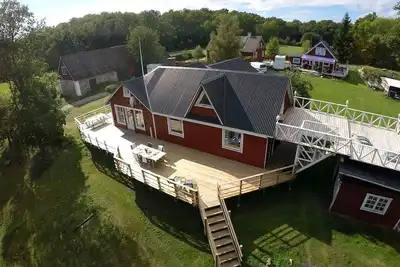Image de Fantastic nature, hot tub, sauna, boat on the lake, fishing paradise