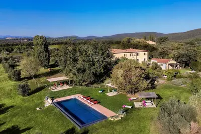 Image de Fabulous 12bd-12ba Villa W/Beautiful Views - Pool At Bolgheri Essence Of Tuscany