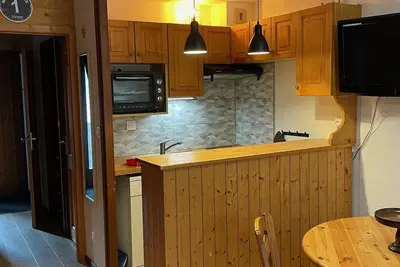 Image de Corniche B10 : Studio avec coin montagne rénové à 650m des pistes