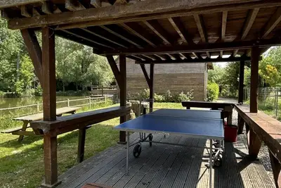 Image de Chalet 1  · Maison avec étang privatif en Baie De Somme