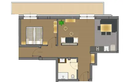 Image de Schartneralm - Holiday apartment Lärche with forest & willow view