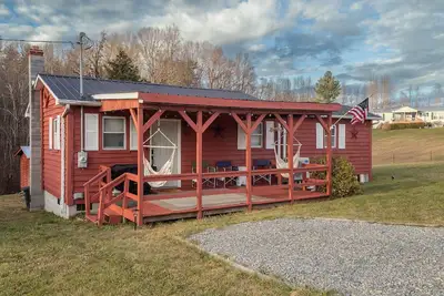 Image de The Rocky Mount: Cozy cabin atop The New River Gorge