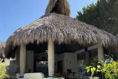 Image de House with huge palapa and private pool 5mn from the beach