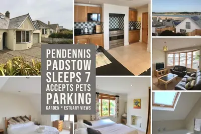 Image de \"Pendennis\" Padstow - sleeps 7 home enjoying views to the Camel Estuary