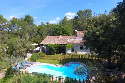 Image de Belle villa avec piscine clôturée à Lorgues